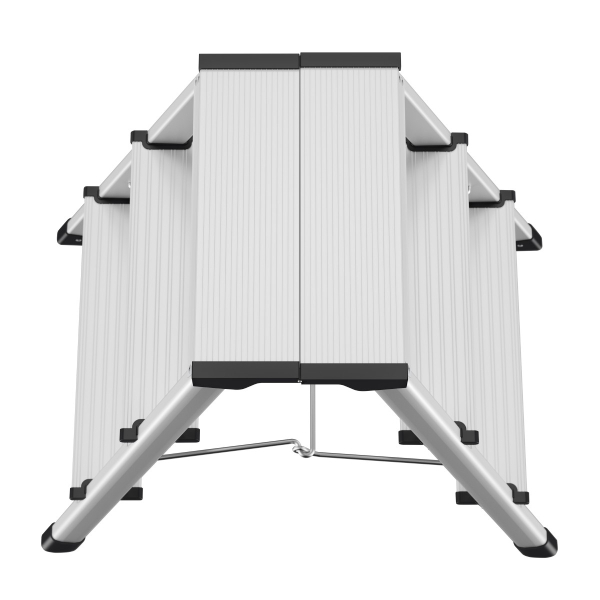 HAILO D60 Aluminum Ladder Double 3+3 steps | Hailo| Image 2