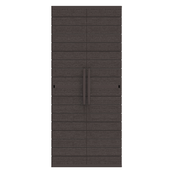 DURAMAX IDMOFST001DW Outdoor Storage Cabinet 81X47X178 cm Brown