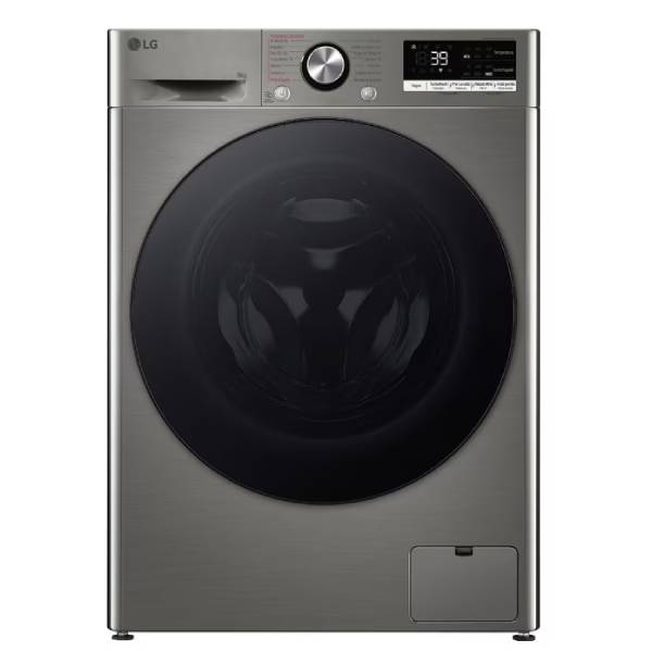 LG F4R7009TSSB Πλυντήριο Ρούχων 9kg, Γκρίζο | Lg