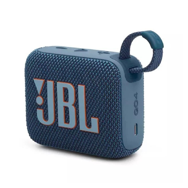 JBL Go 4 Portable Bluetooth Waterproof Speaker, Blue