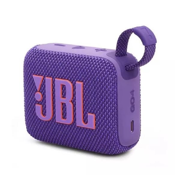 JBL Go 4 Portable Bluetooth Waterproof Speaker, Purple