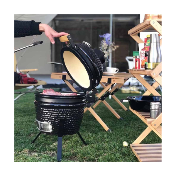 KAMADO IMS-13 BLACK Ψησταριά Κάρβουνου Φ32cm | Kamado| Image 4