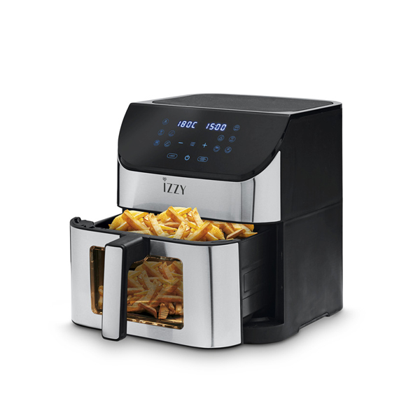 IZZY 224317 Air Fryer with Wi-Fi 8 lt, Silver | Izzy| Image 2