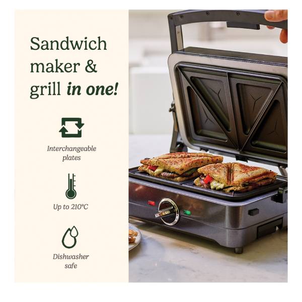 CUISINART GRSM4U 2IN1  Grill And Sandwich Maker | Cuisinart| Image 2