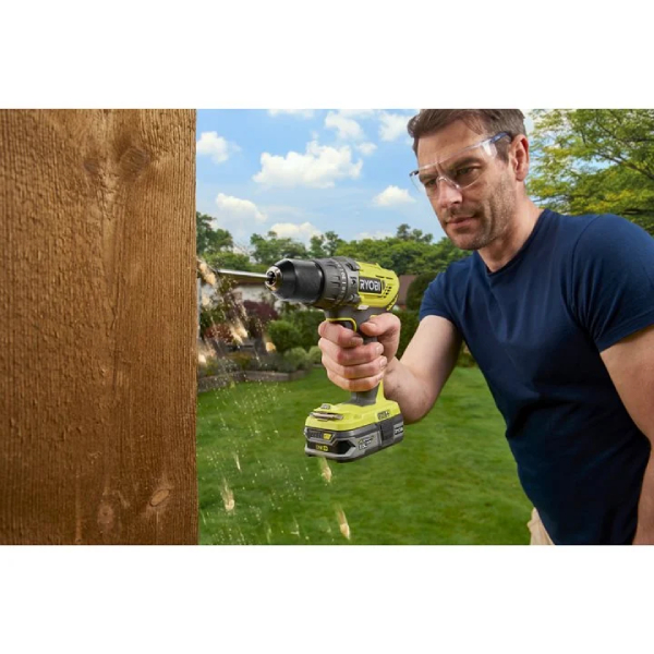 RYOBI R18PDAG-242S Drill Driver & Angle Grinder Set 18V, 1X2&1X4 Ah | Ryobi| Image 2