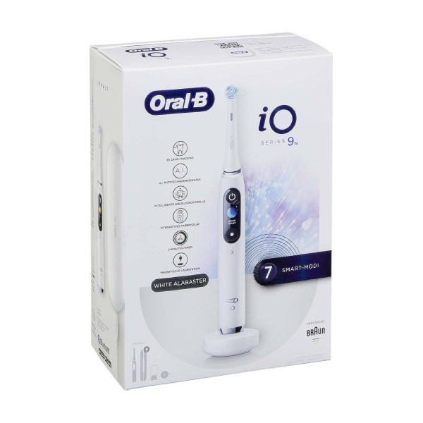 BRAUN Oral-B IO Series 9N Electric Toothbrush, White | Braun| Image 4