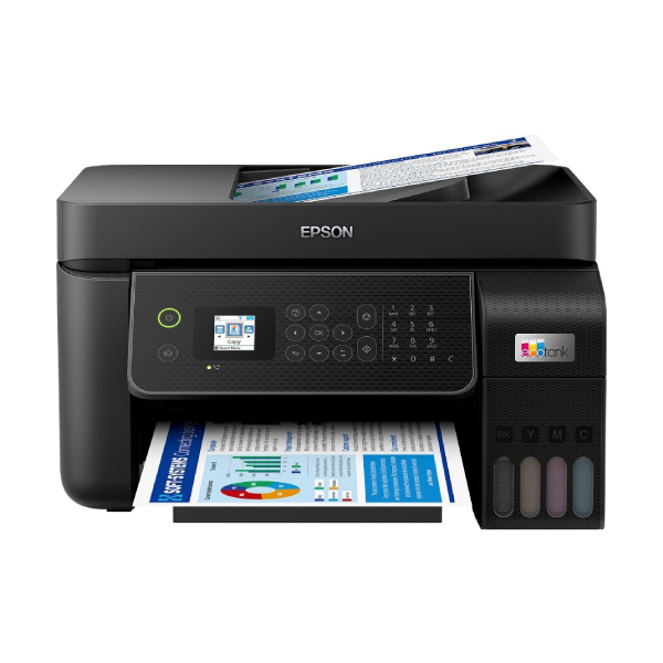 EPSON EcoTank L5310 Α4 Πολυμηχάνημα Wi-Fi με Δοχεία Μελανιού, με Αρχικό Μελάνι έως και 3 έτη, Μαύρο | Epson| Image 2