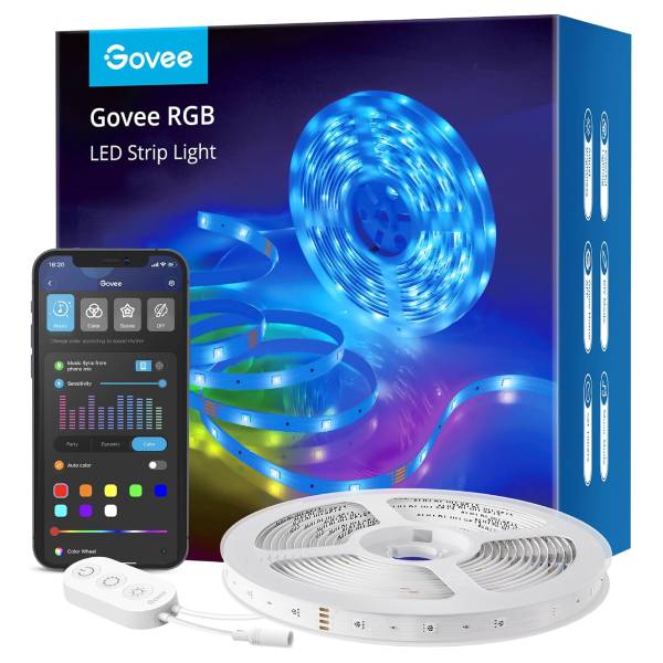 GOVEE Light Strip RGB WiFi, Ταινία Φωτισμού LED RGB WiFi