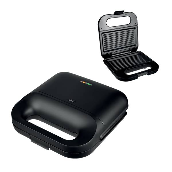 LIFE 221-0437 Tostaki Sandwich Maker, Black