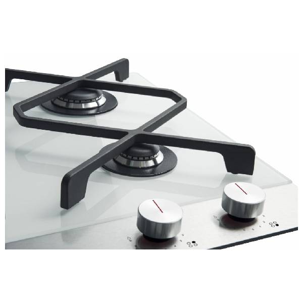 AMICA PGINGP5.0ZPZAW Gas Hob with Glass, White | Amica| Image 3