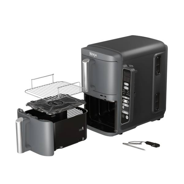 NINJA SL451EU Double Stack XL 2 Air Fryer with Stacking Drawers 9.5 Litres, Grey | Ninja| Image 5