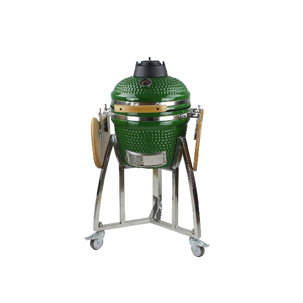 KAMADO IMS-16 GREEN Charcoal Grill Φ40cm