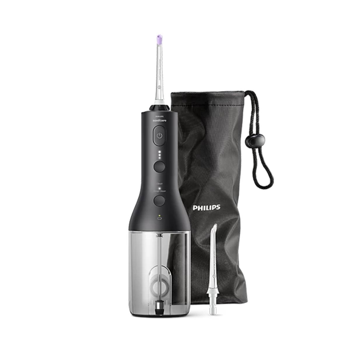 PHILIPS HX3826/33 Cordless Power Flosser, Black