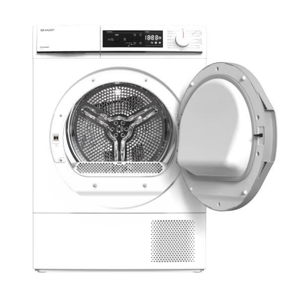 SHARP KD-NHA8S6GW21EE Dryer 8kg, White | Sharp| Image 2