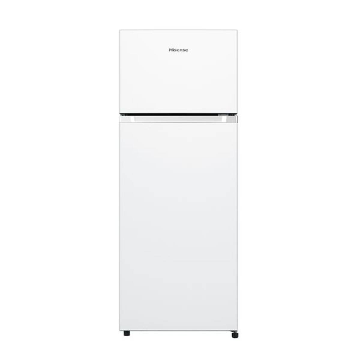 HISENSE RT267D4AWE Refrigerator with Upper Freezer, White