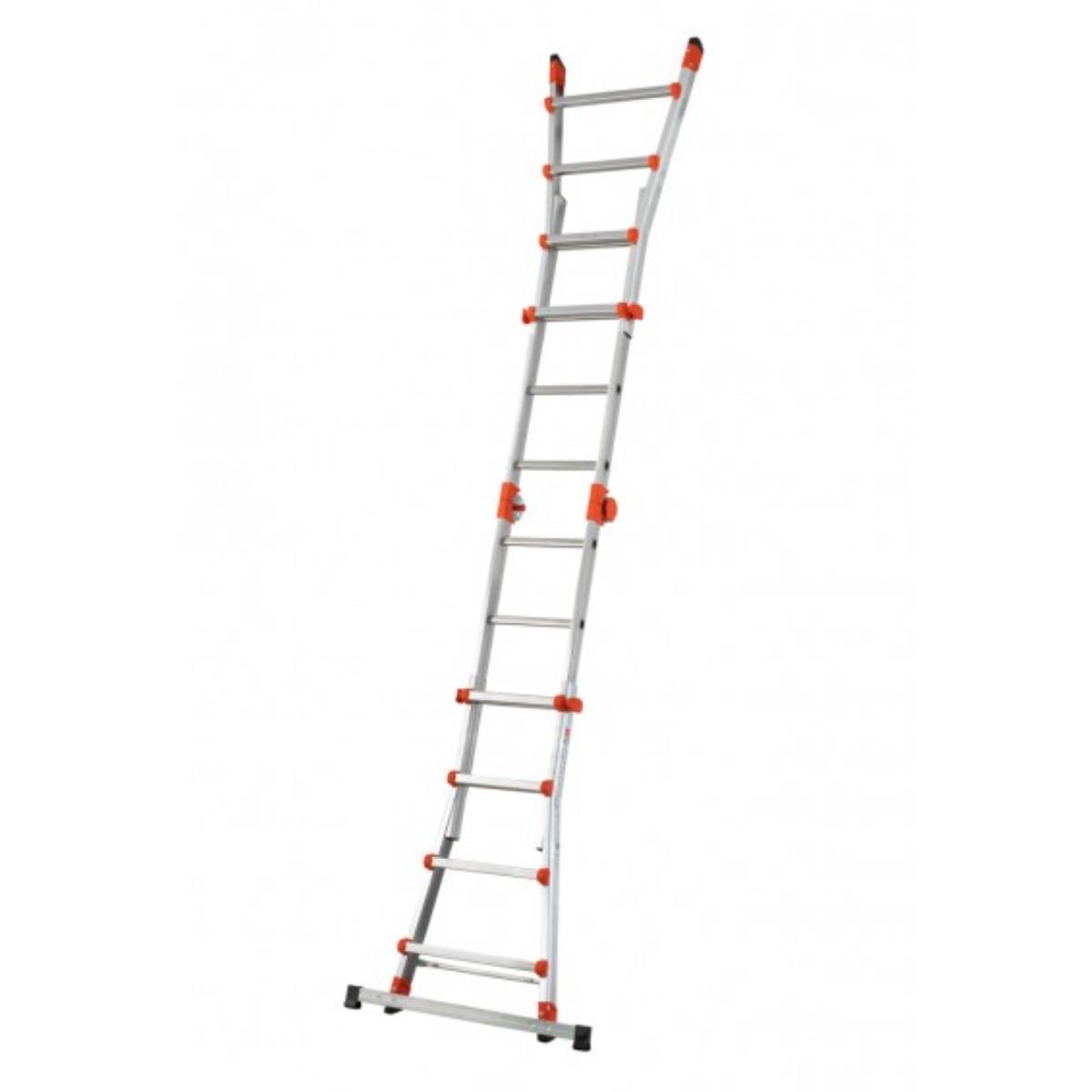 GIERRE GAL020 Telescopic Aluminum Double Ladder 4+4 Steps | Gierre| Image 2