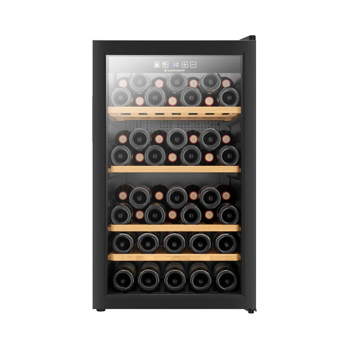 CLIMADIFF CLS52B1 Wine Cooler, 52 Bottles