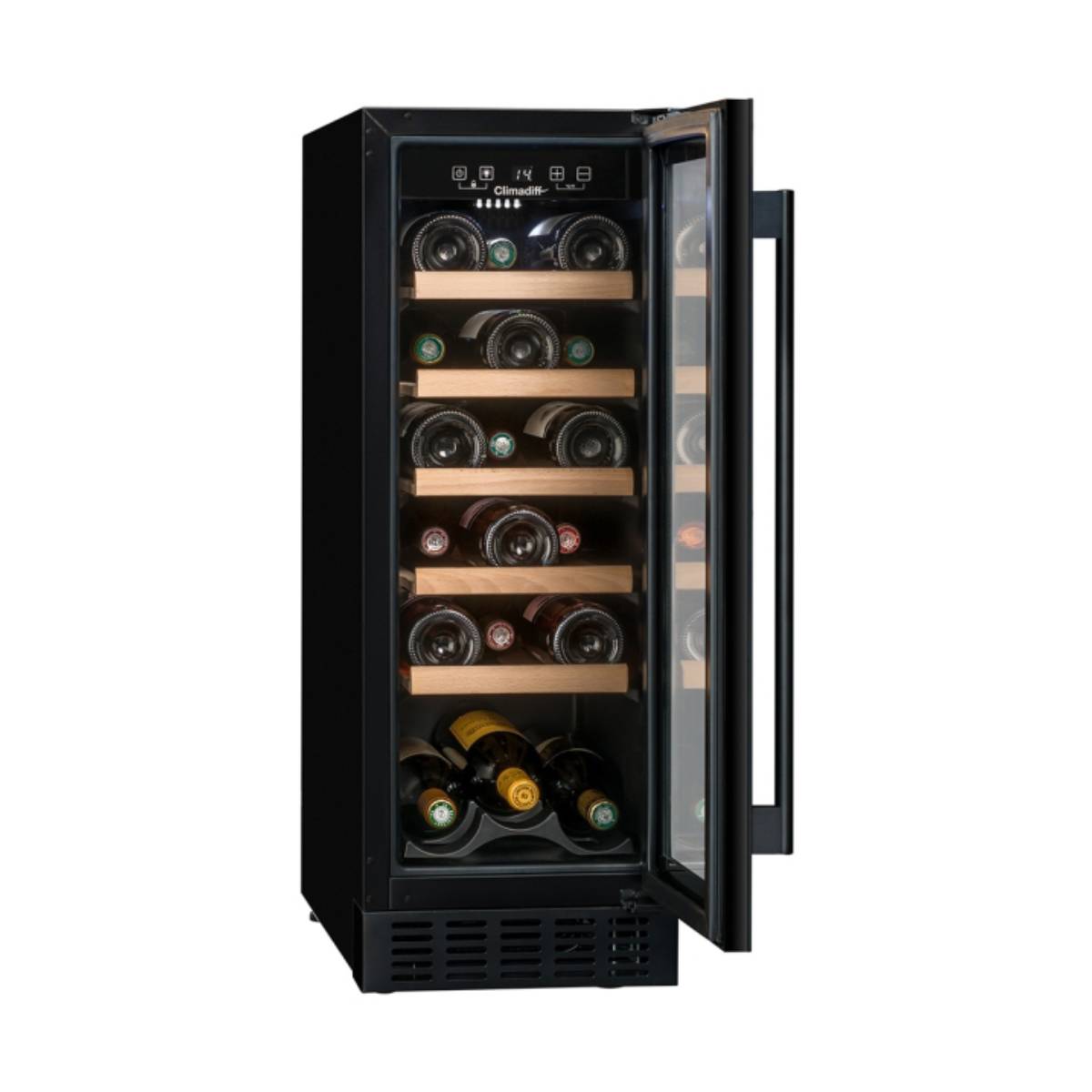 CLIMADIFF CBU20S2B Built-In Wine Cooler, 20 Bottles | Climadiff| Image 2