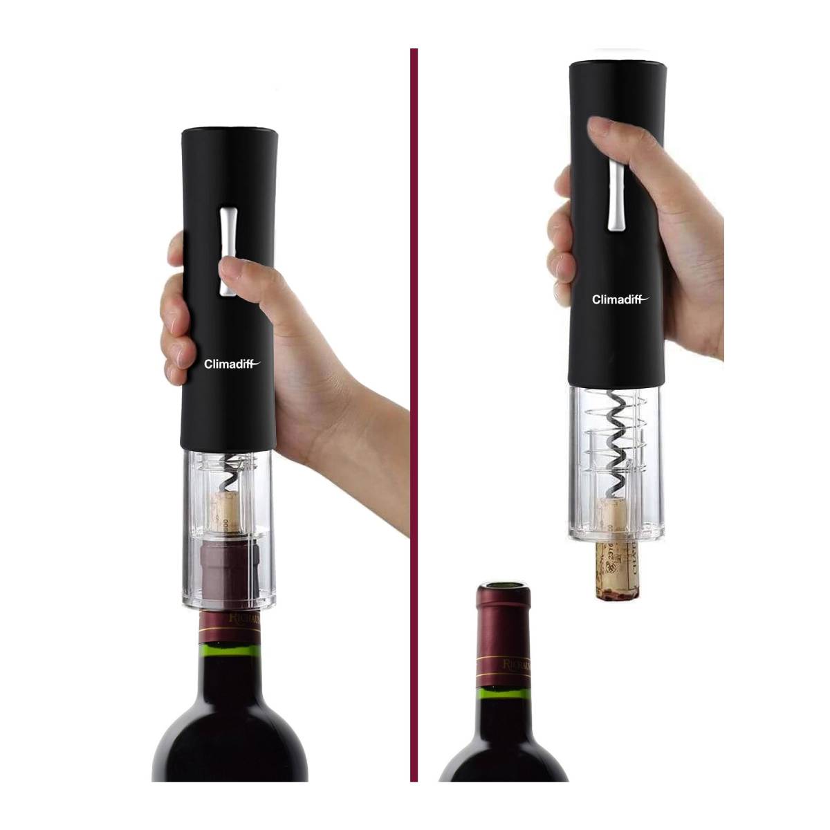 CLIMADIFF TB5020CL Electric Wine Bottle Opener | Climadiff| Image 2