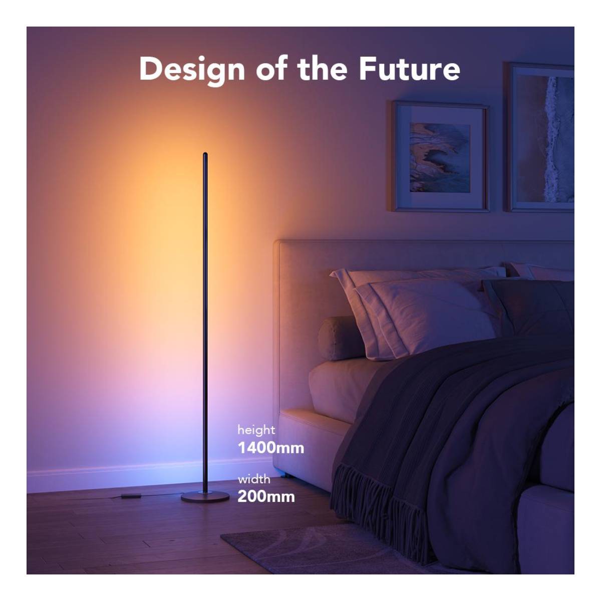 GOVEE H6076 Smart Floor Lamp Έξυπνο Φωτιστικό Δαπέδου, Μαύρο | Govee| Image 2