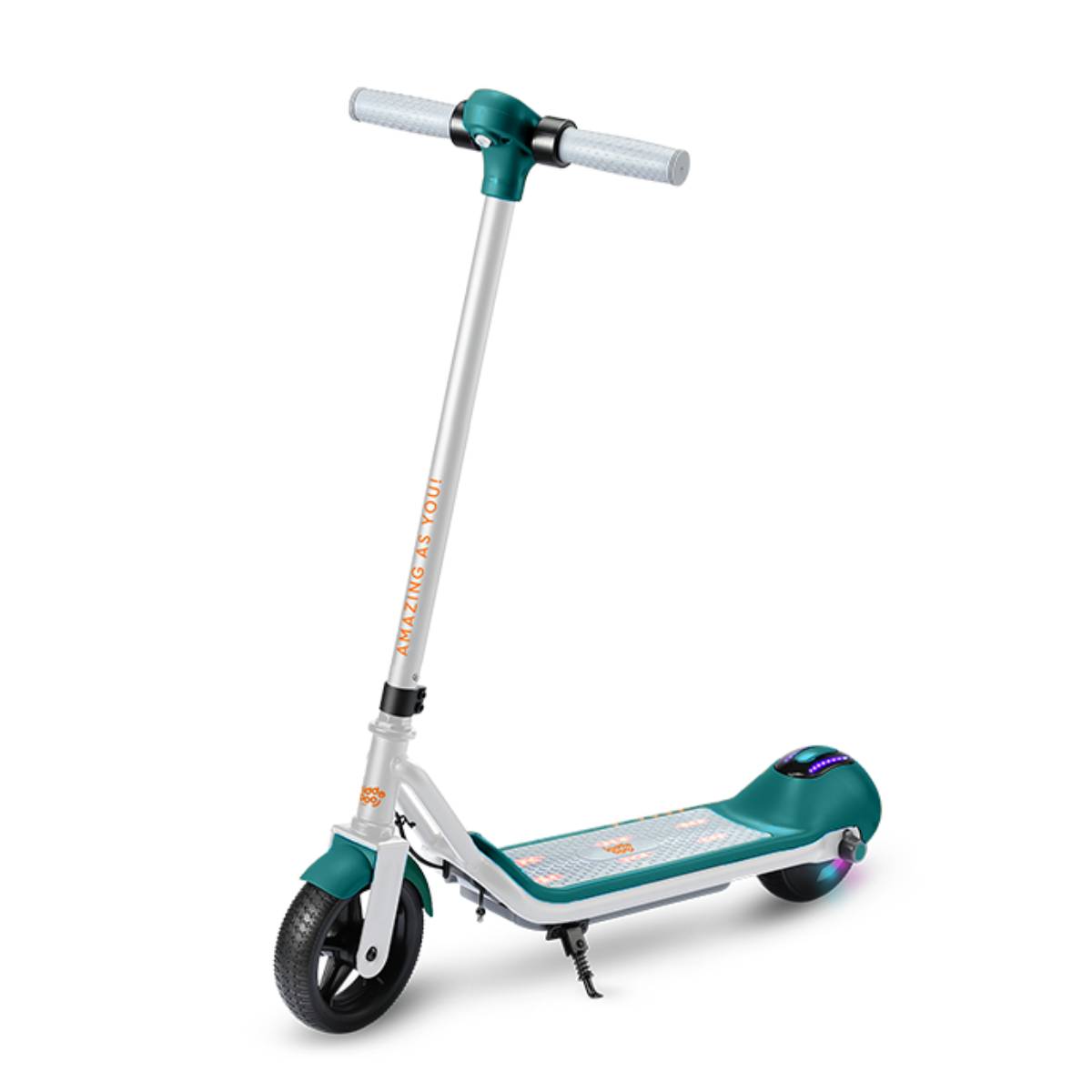 EGOBOO KBY2GRN Kiddoboo Kids Electric Scooter, Green