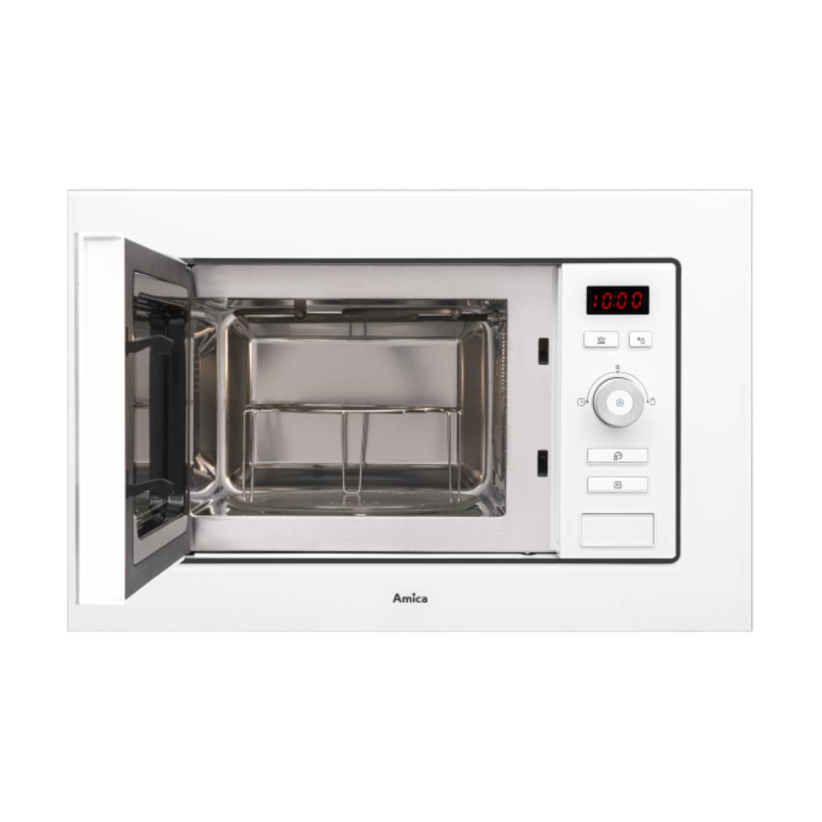 AMICA AMMB20E1GW Built-In Microwave Oven, White | Amica| Image 3