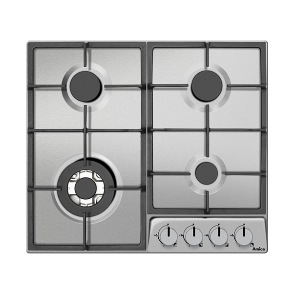 AMICA PGD6101APR Gas Hob, Inox