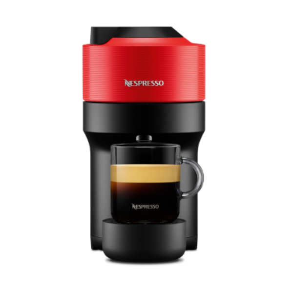 NESPRESSO Vertuo Pop Capsule Coffee Machine, Spicy Red