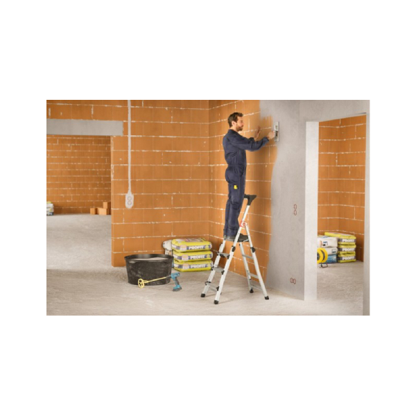 HAILO TL100 TopLine Telescopic Aluminium Ladder 3-4-5 Steps  | Hailo| Image 5