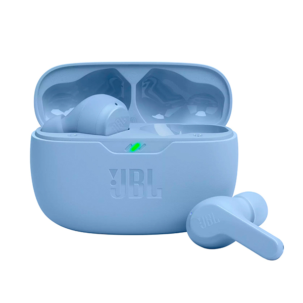 JBL Wave Beam True Wireless Headphones, Light Blue