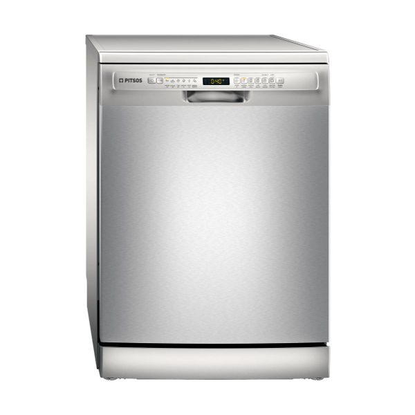 PITSOS DSF60I01 Free Standing Dishwasher 60 cm, Inox