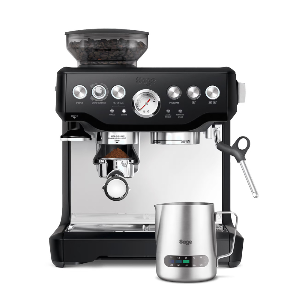 SAGE SES875BTR2GUK1 the Barista Express™ Μηχανή Εσπρέσσο, Μαύρο