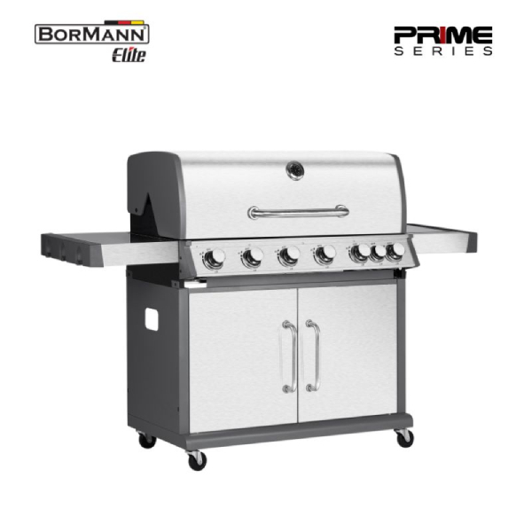 BORMANN ELITE BBQ5200 Ψησταριά Υγραερίου Prime 6+1 Εστίες Luxury Type