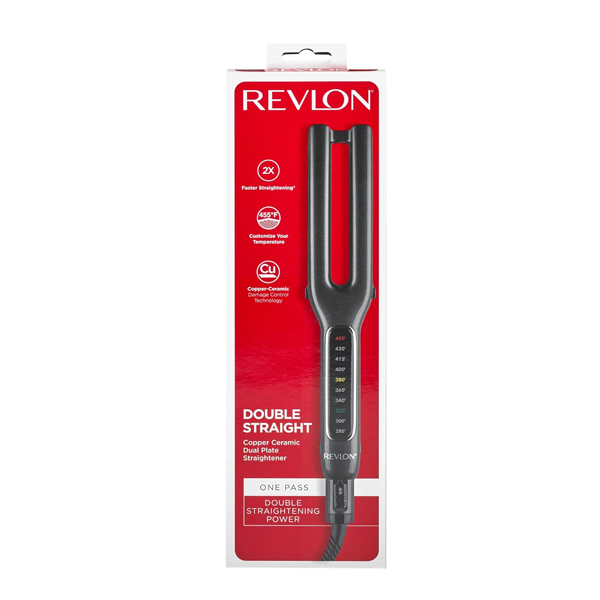 REVLON RVST2204E Double Straight Σίδερο Μαλλιών, Μαύρο | Revlon| Image 3