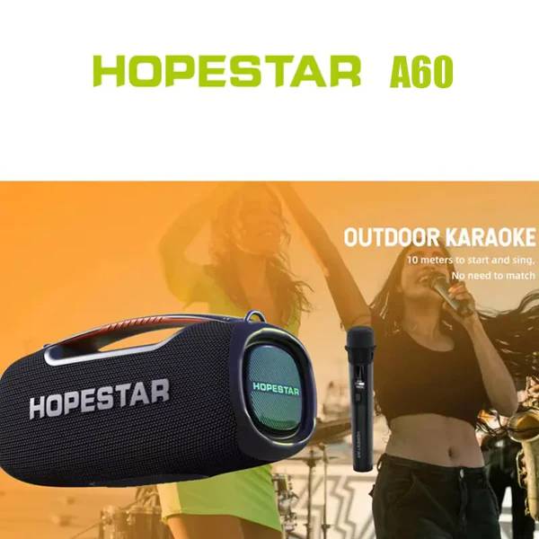 HOPESTAR A60 Ασύρματο Φορητό Ηχείο με Καραόκε | Hopestar| Image 3