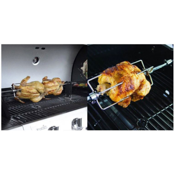 BORMANN ELITE BBQ1232 Κιτ Περιστροφικής Σούβλας Ψησίματος 72 cm | Bormann| Image 2