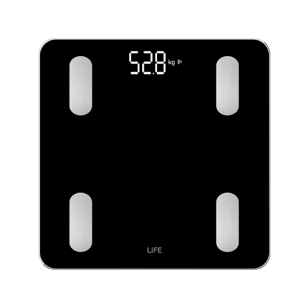 LIFE 221-0415 Workout Smart Bath Scale, Black