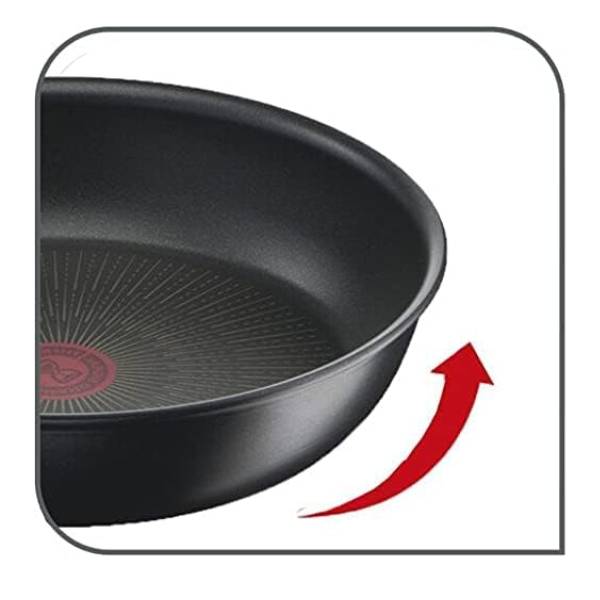 TEFAL G2550402 Unlimited Frypan 24 cm, Black  | Tefal| Image 3