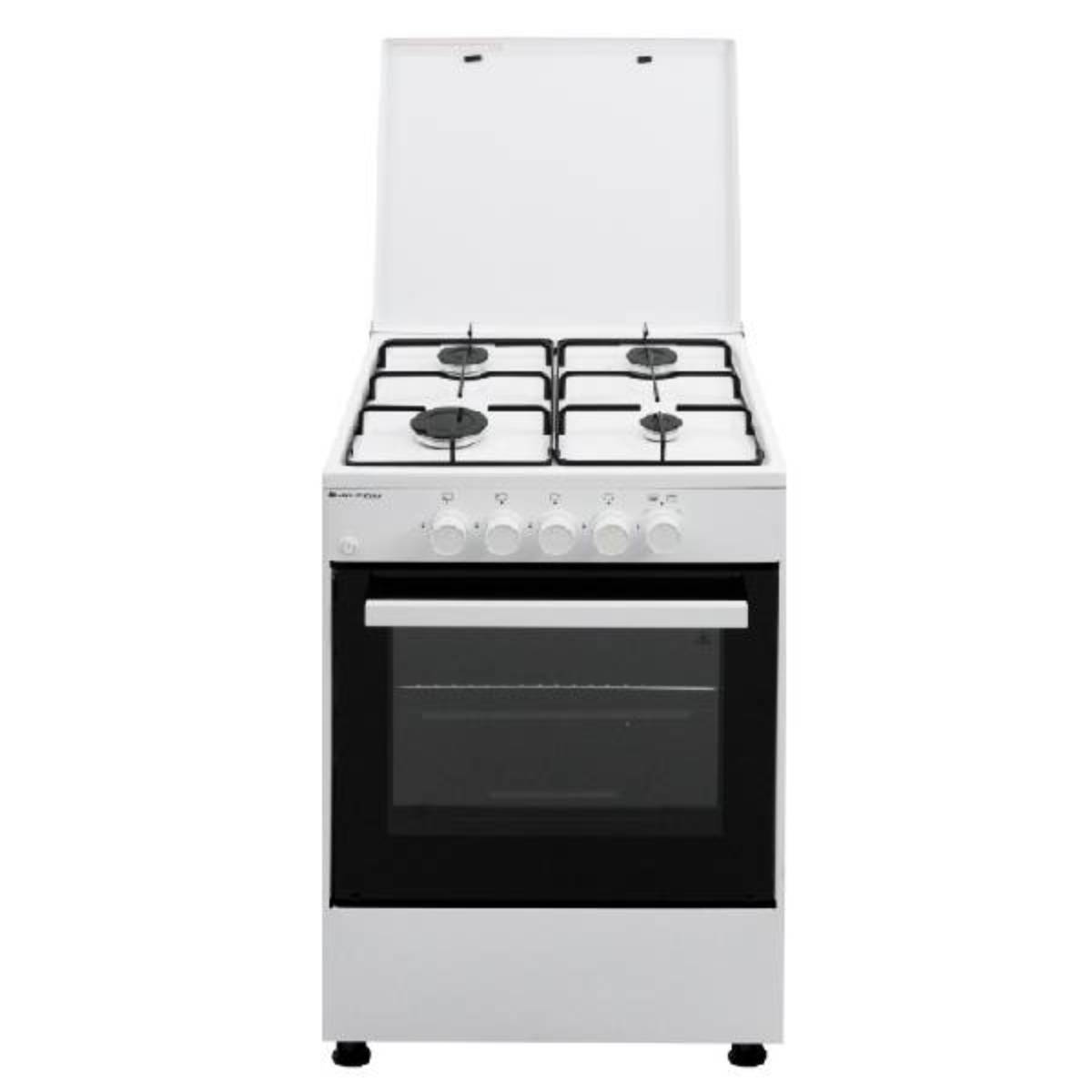 WILSON WC664GFGB4W Gas Cooker, White 