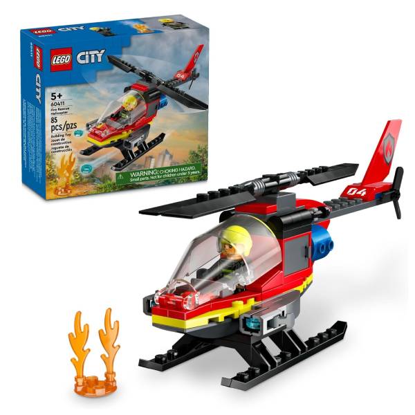 LEGO® City: Fire Rescue Helicopter Building Set