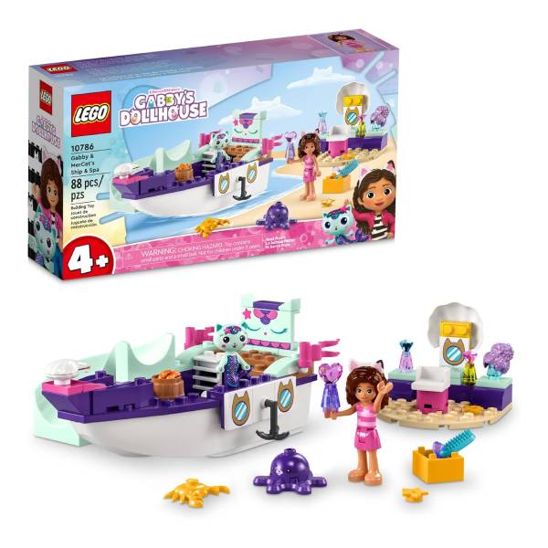 LEGO® Gabby's Dollhouse: Gabby and MerCat’s Ship και Spa