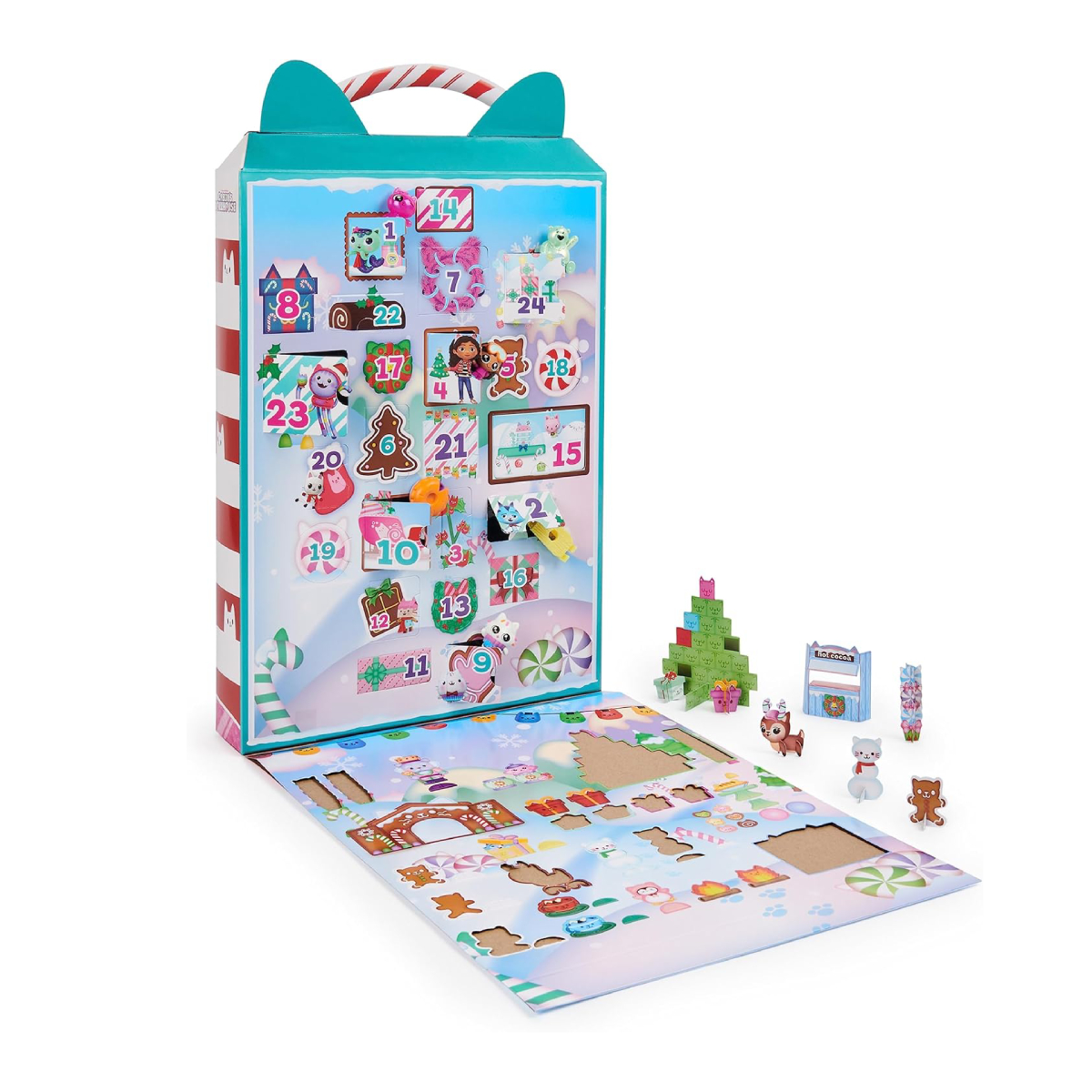 Spin Master Gabby's Dollhouse - Christmas Kitty Cat Advent Calendar (6067835)