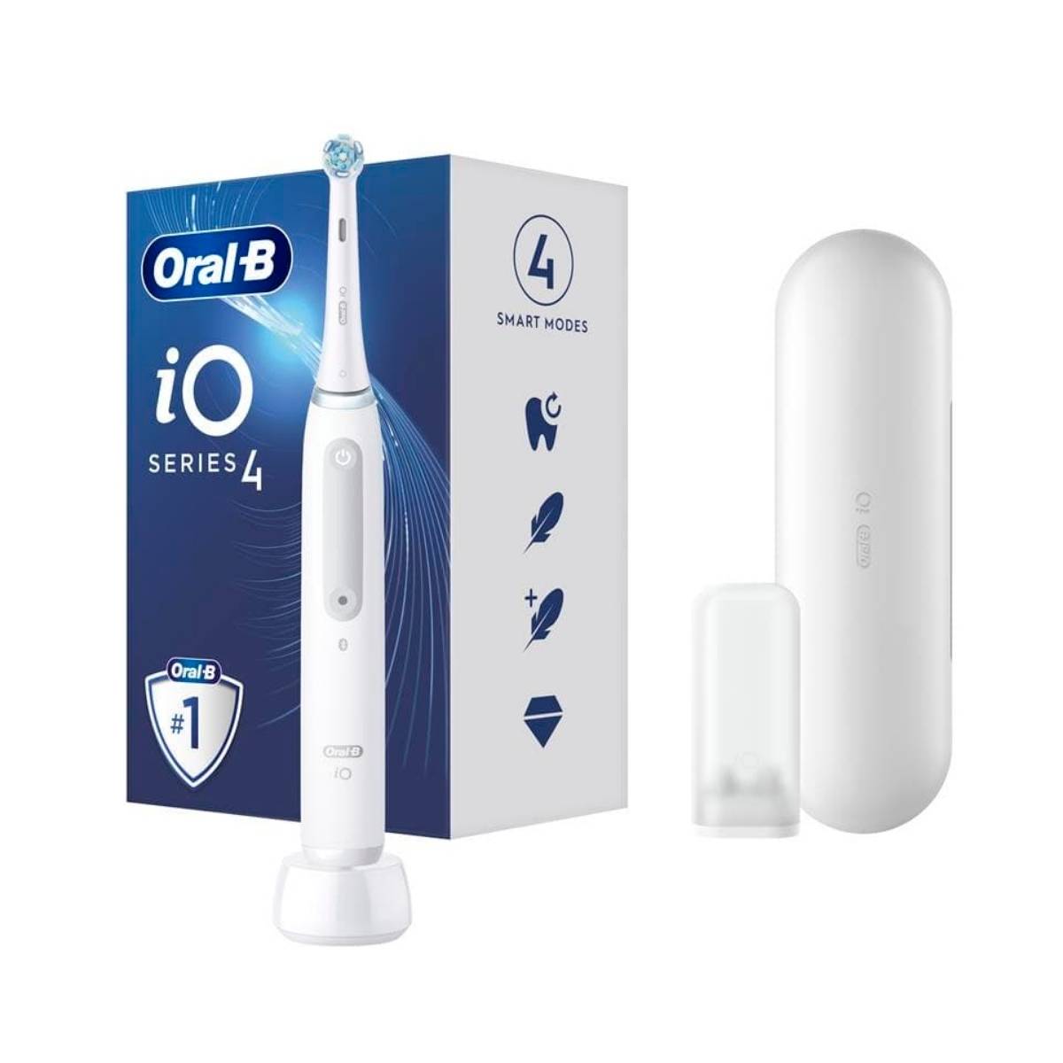 BRAUN Oral-B iO Series 4 Ηλεκτρική Οδοντόβουρτσα, Άσπρο | Braun