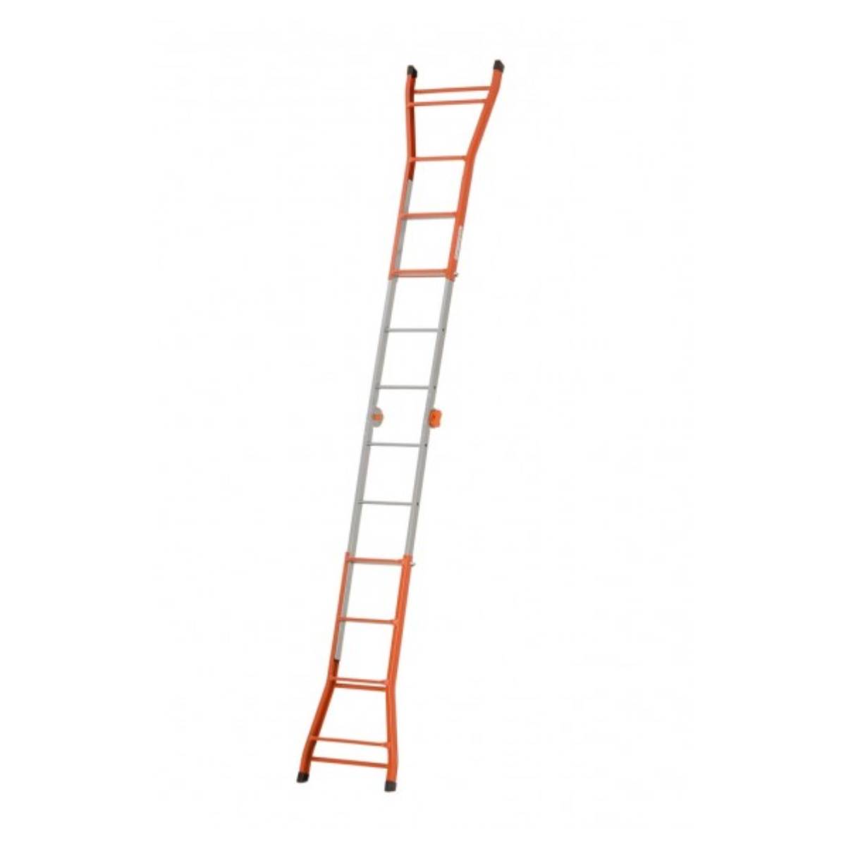 GIERRE GA0040 Metal Telescopic Double Ladder 4+4 Steps | Gierre| Image 4