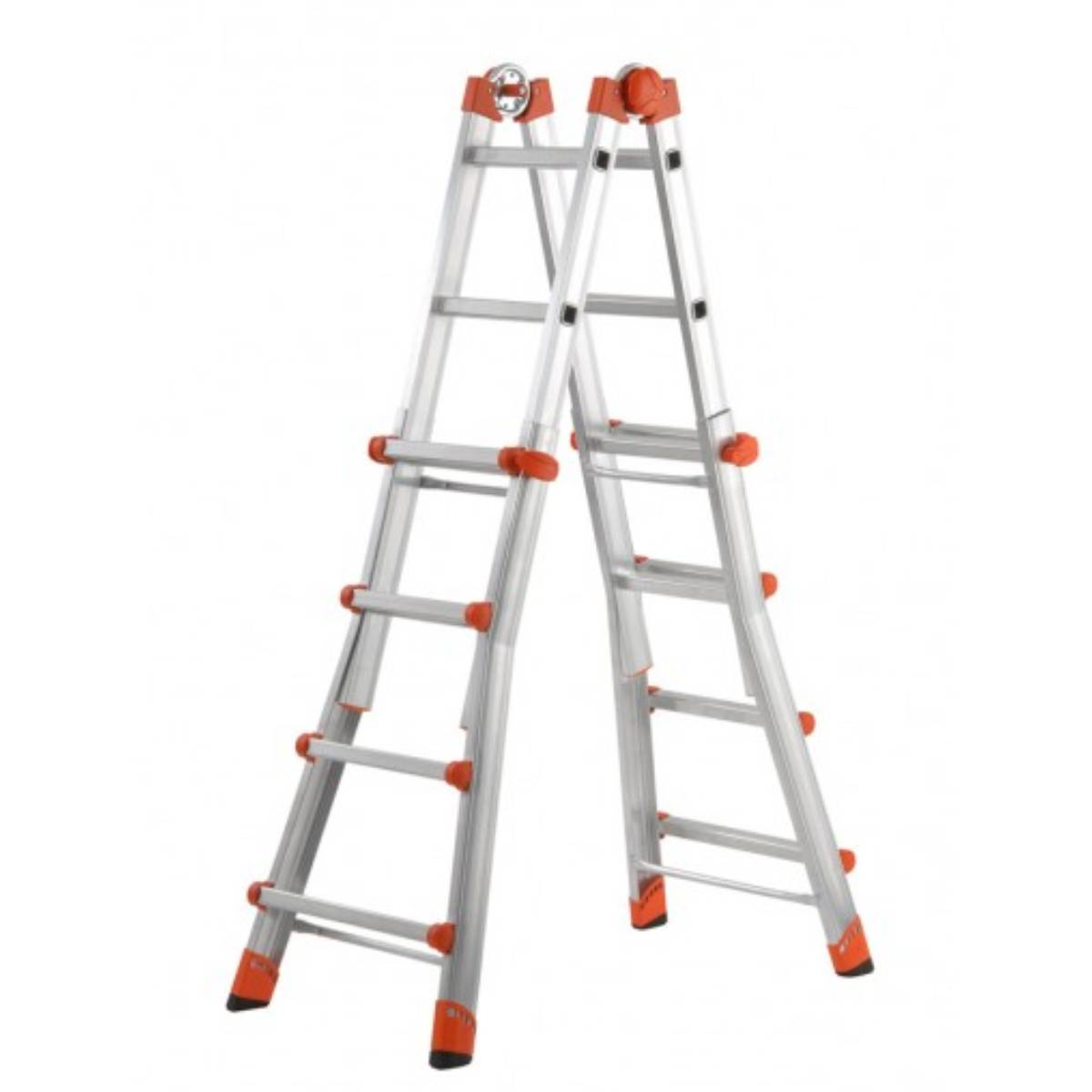 GIERRE GAL002 Alouminum Telescopic Double Ladder 4+4 Steps