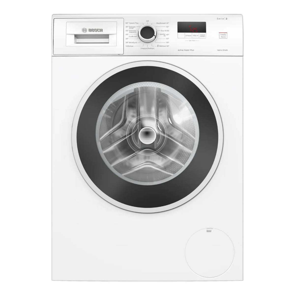 BOSCH WGE02430GR Πλυντήριο Ρούχων 7 kg, Άσπρο | Bosch