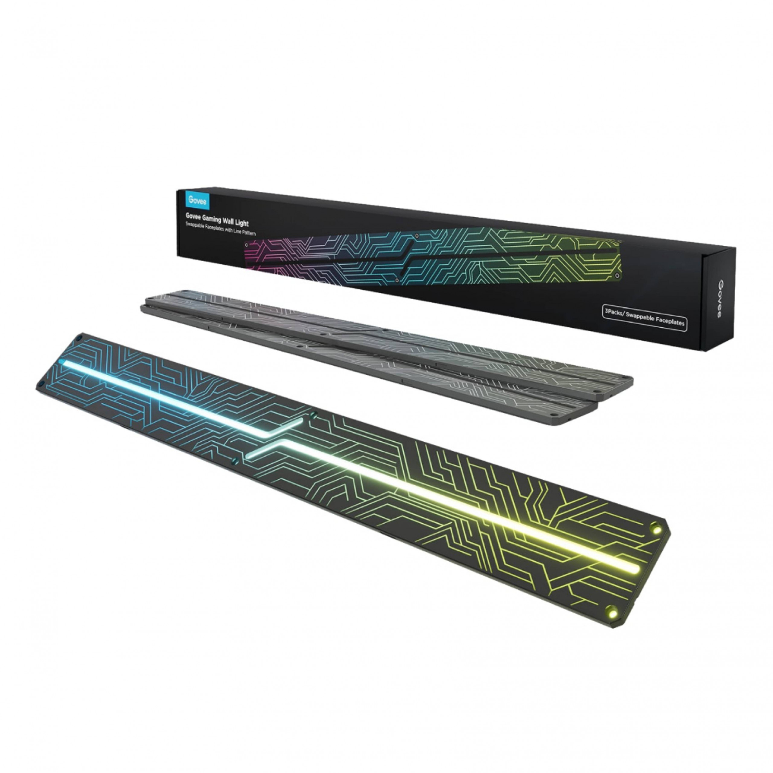 GOVEE H6063 Swappable Gaming Faceplates for Wall Lighting 