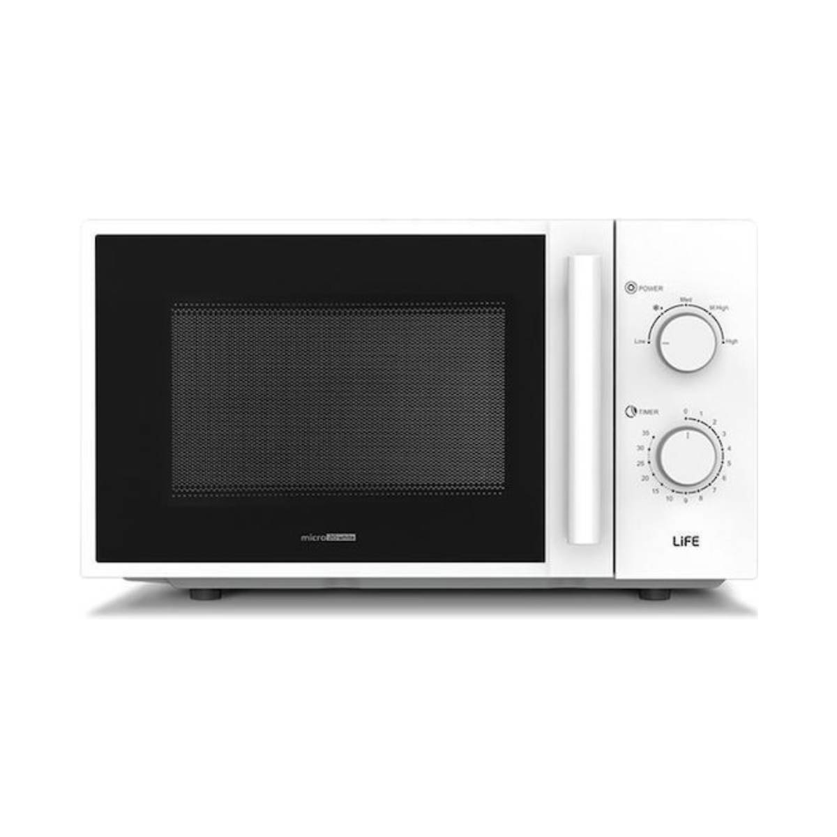 LIFE 221-0413 Microwave oven 20 Litres, White