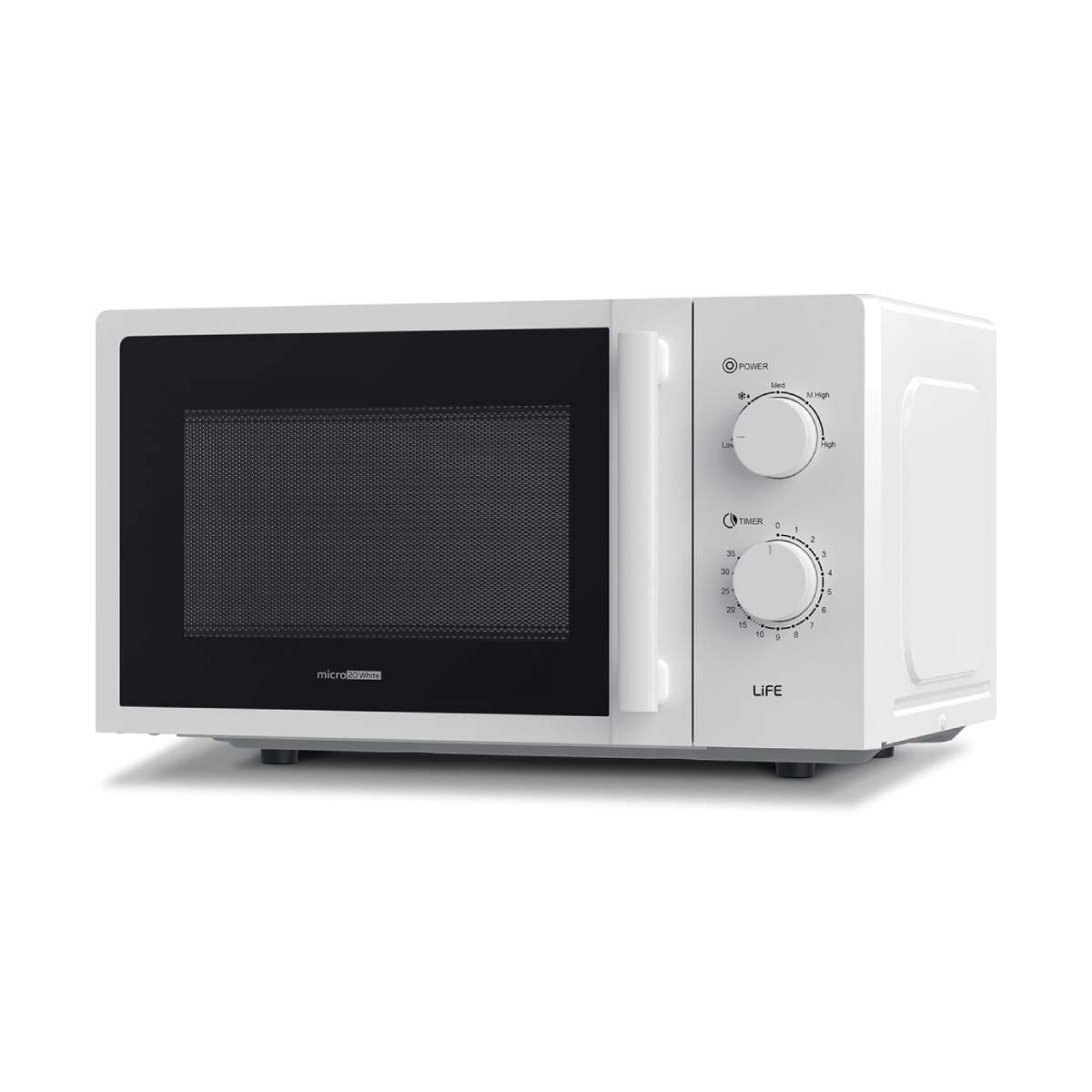 LIFE 221-0413 Microwave oven 20 Litres, White | Life| Image 2