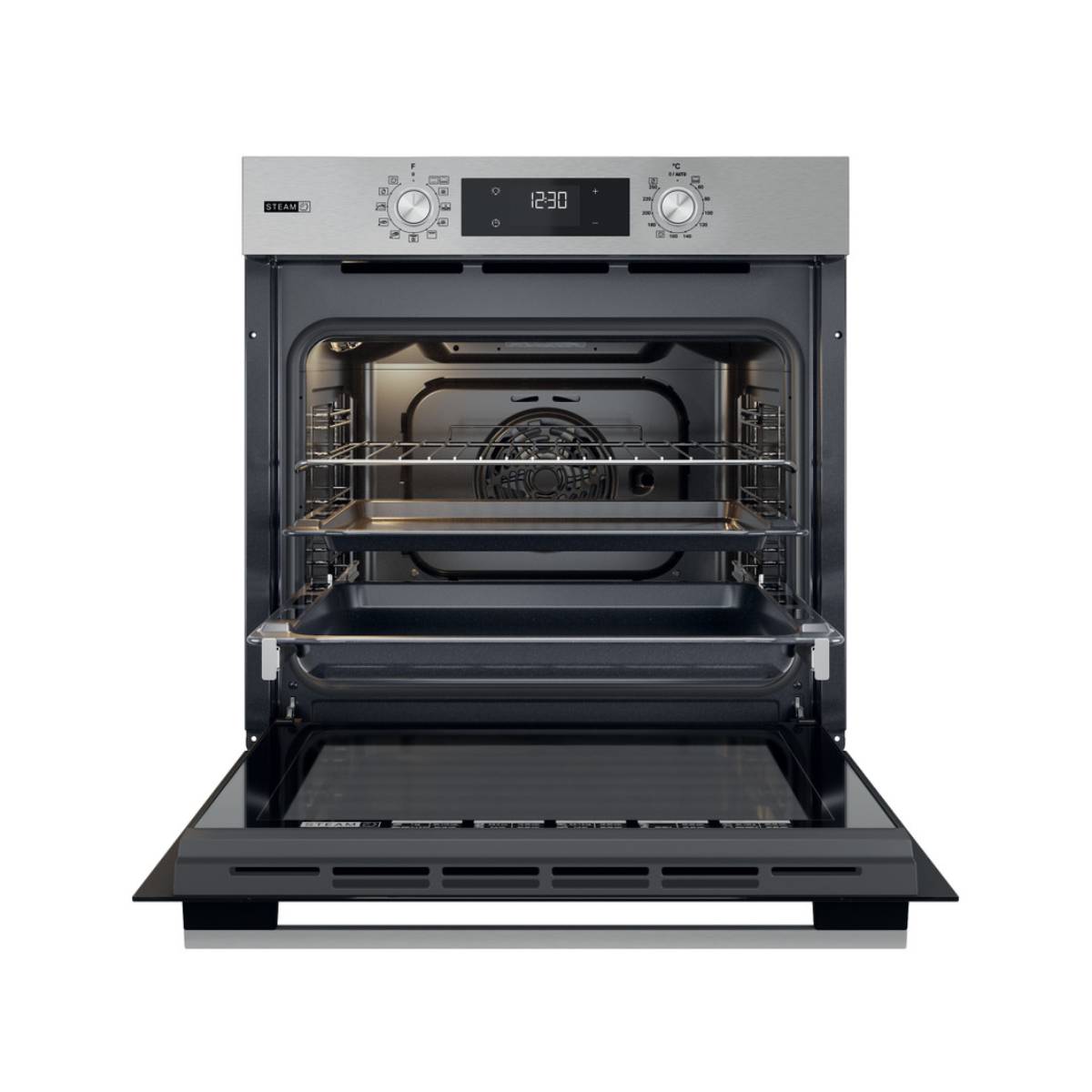 WHIRLPOOL OMSK58HU1SX Built-In Oven, Inox | Whirlpool| Image 2